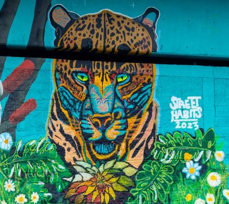 Pintura de jaguar