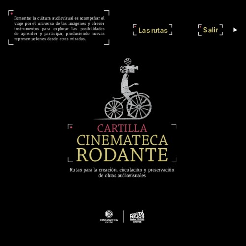 Imagen de apoyo de  Cartilla cinemateca rodante: rutas para la creación, circulación y preservación de obras audiovisuales