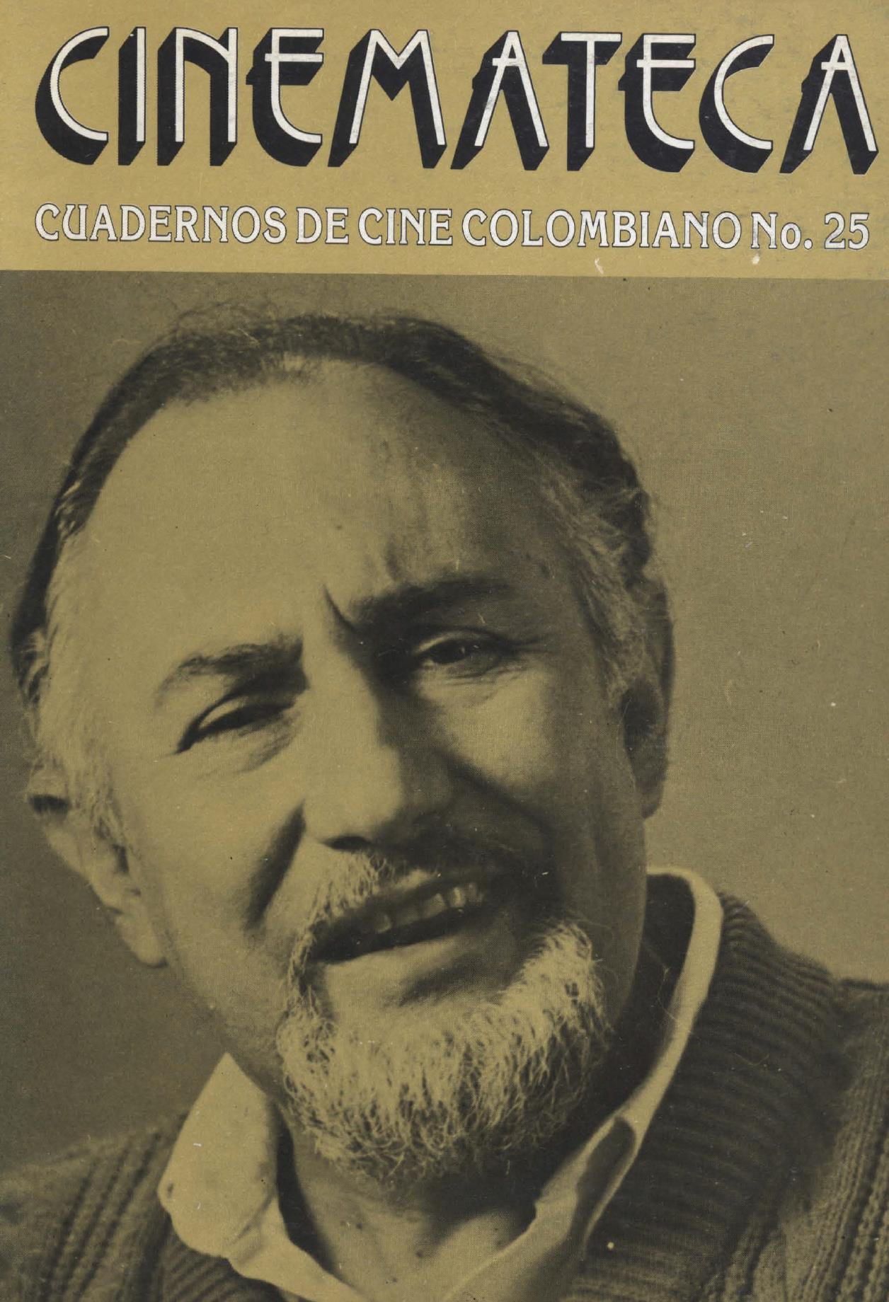 Imagen de apoyo de  Cuadernos de Cine Colombiano - Primera Época No. 25: Mario Jiménez