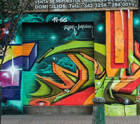 Obra Escencia de Barrio de RIBH ONE
