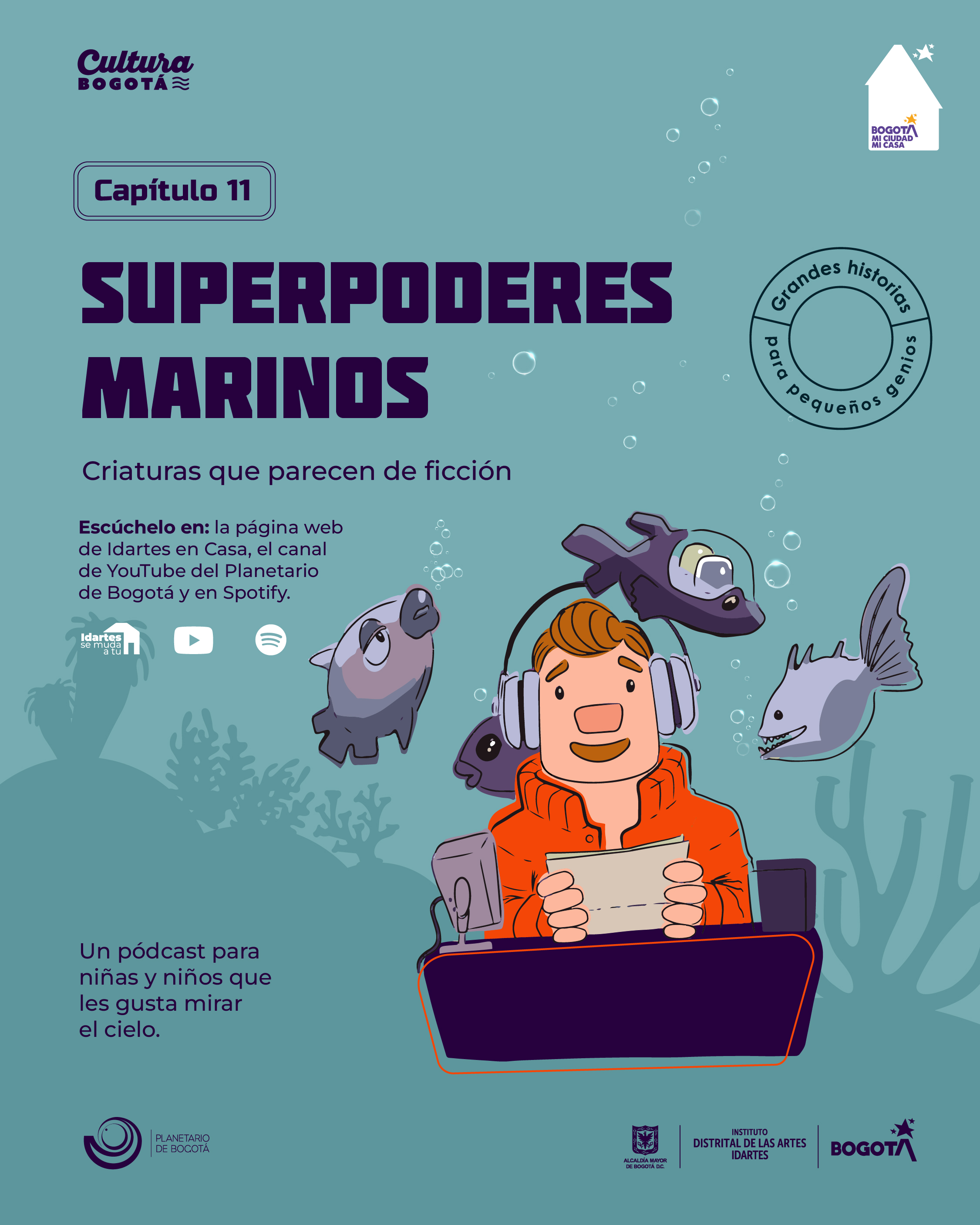 Un universo de historias: Superpoderes Marinos