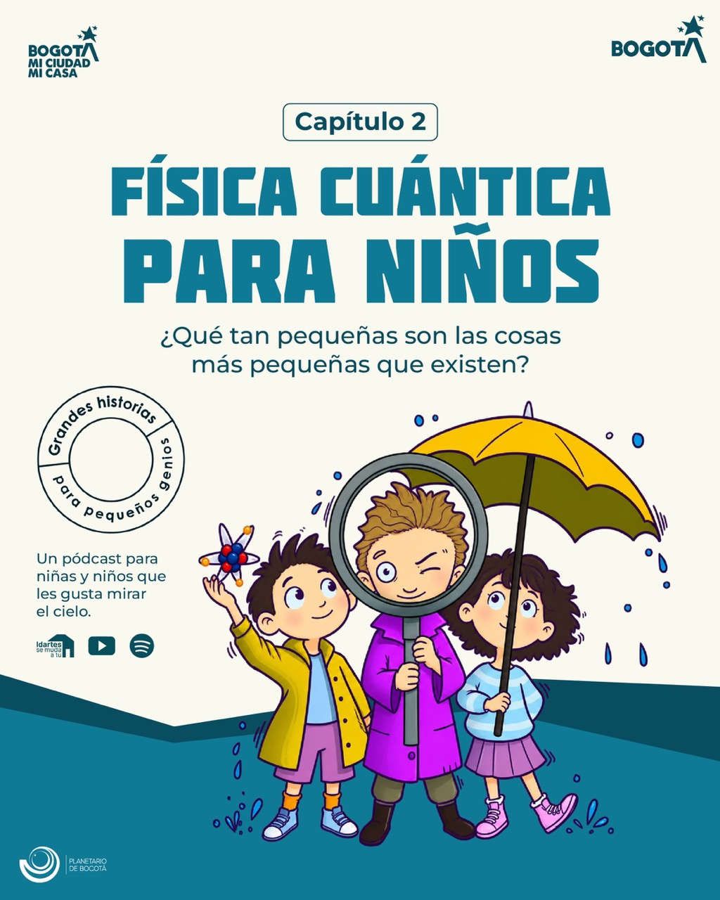 Física cuántica para niños: ¿Qué tan pequeñas son las cosas más pequeñas que existen?