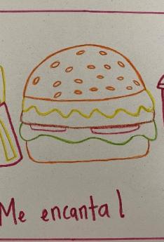 Dibujo de comida rápida