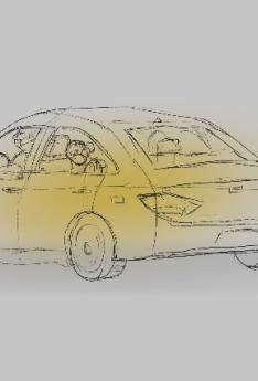 Dibujo participante automóvil