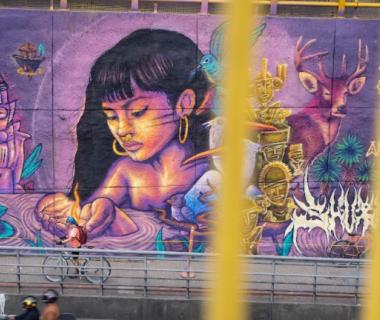 La ciudad celebra el Día del Arte Urbano con intervenciones e iniciativas del Museo Abierto de Bogotá