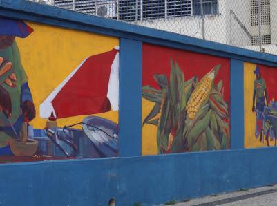 Cazé (Rìo de Janeiro) - Sin Título - Escuela pública Antônio Prado Júnior, Tijuca - RÍo de Janeiro.