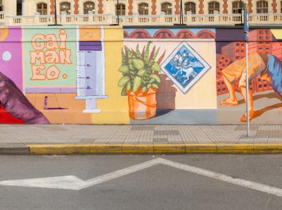 Arteaga (Bogotá) - Bruno Lyfe (Rìo de Janeiro) - Caimaneo / Das ruas do Rio pro mundo - Instituto técnico central - Cra 17 calle 14 - Bogotá.