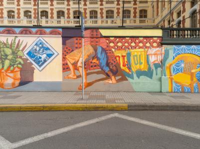 Estas son las obras desarrolladas en el marco de este intercambio que ahora integran el Museo Abierto de Bogotá.