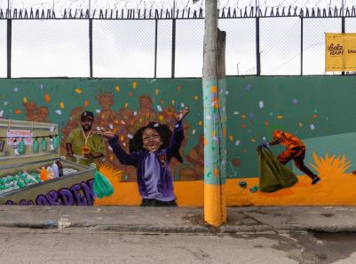 Estas son las obras desarrolladas en el marco de este intercambio que ahora integran el Museo Abierto de Bogotá.