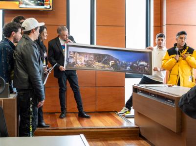Galería de premiación