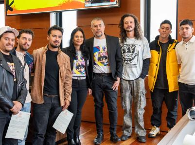 Galería de premiación