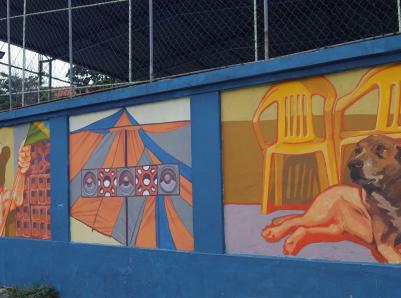 Bruno Lyfe (Rìo de Janeiro) - Sin título - Escuela pública Antônio Prado Júnior, Tijuca - RÍo de Janeiro.